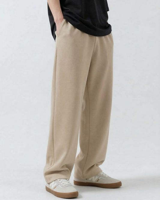 Essential Baggy Trouser – Beige