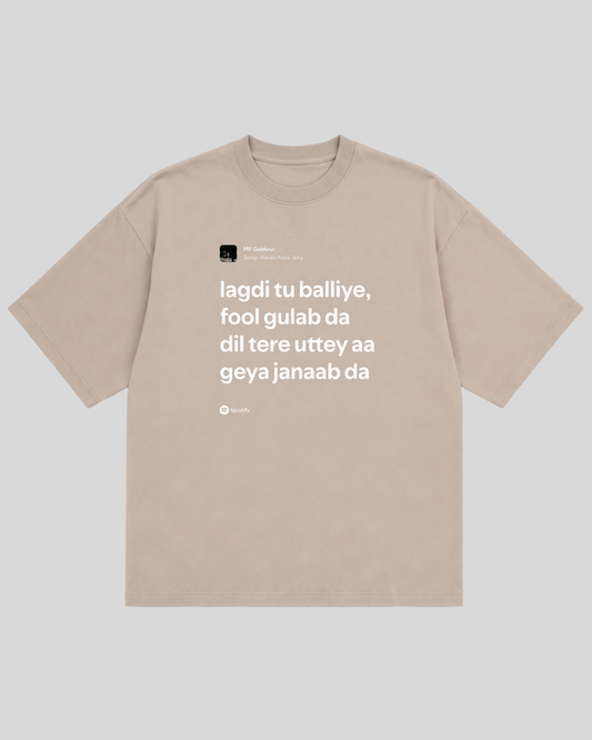 Aujla Paglu Oversized Tee