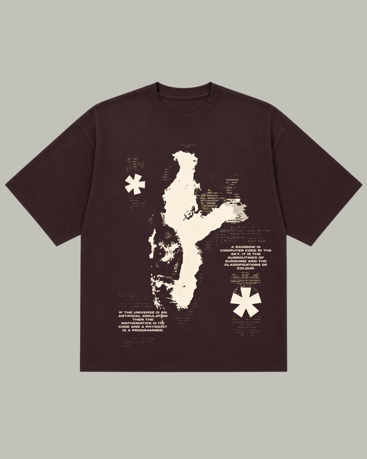 Fragmented Reality Oversized Tee