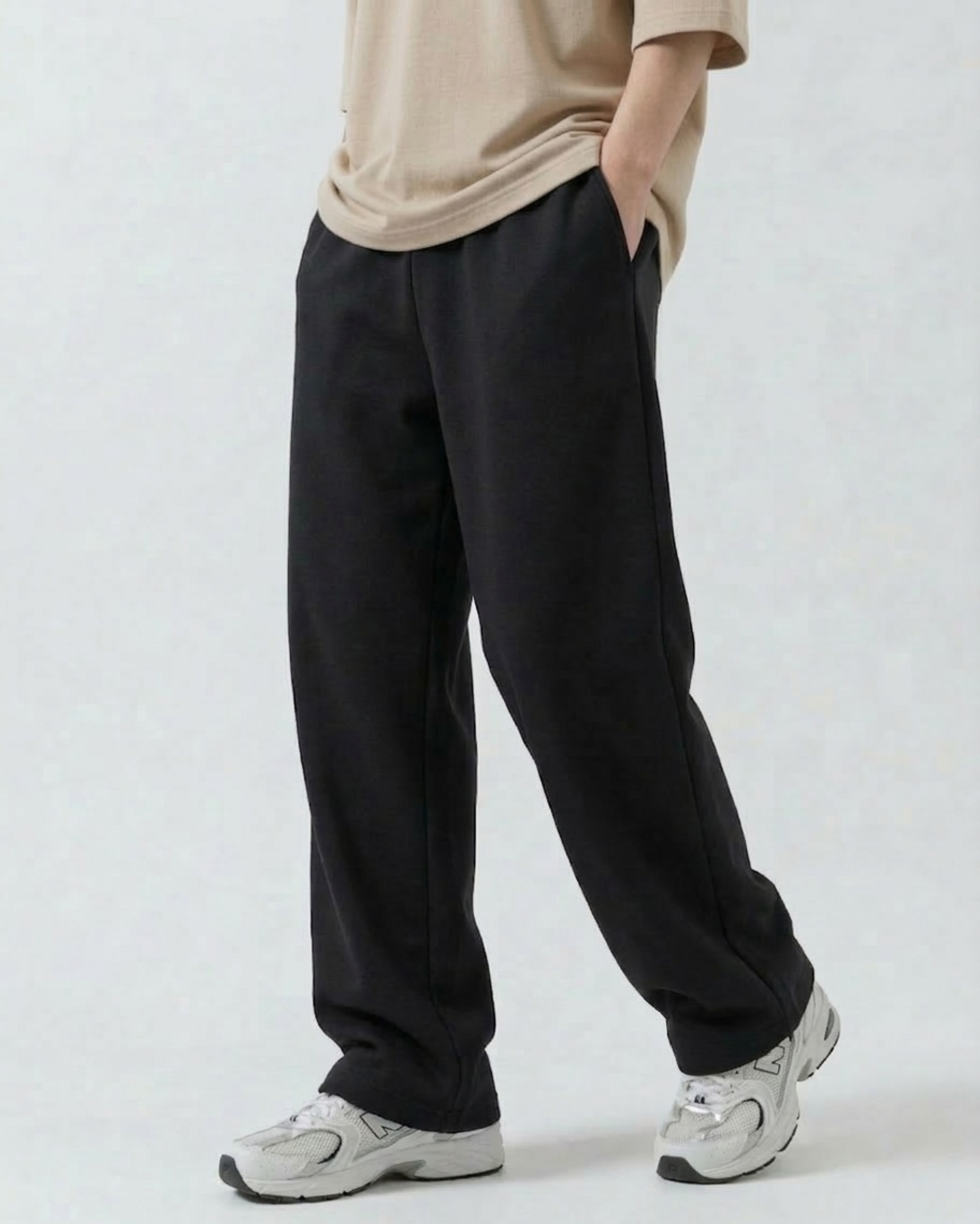 Essential Baggy Trouser – Black