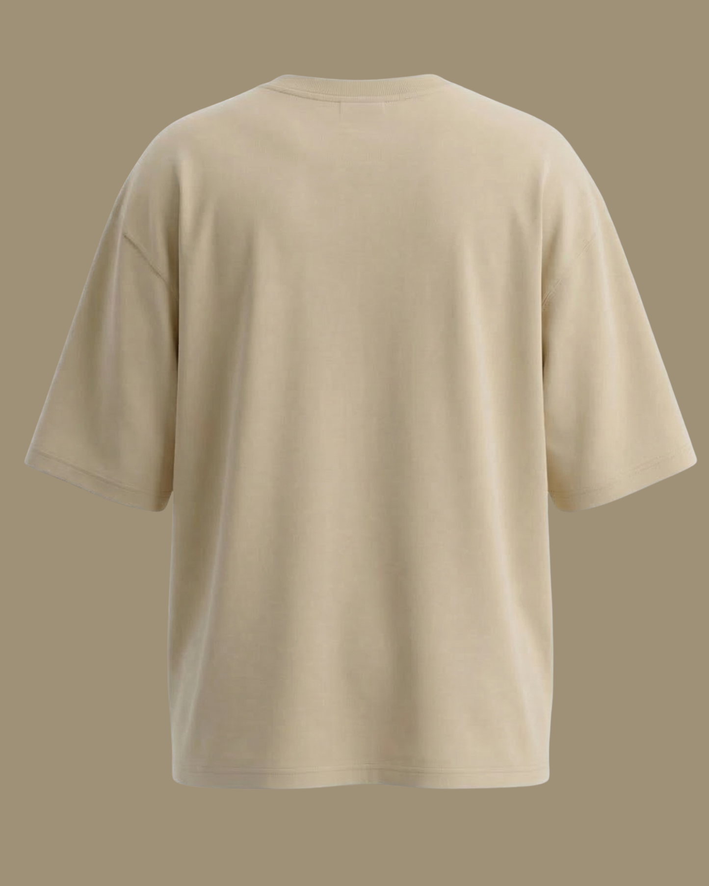 Essential Oversized Tee – Beige