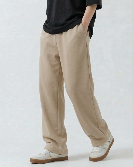 Essential Baggy Trouser – Beige