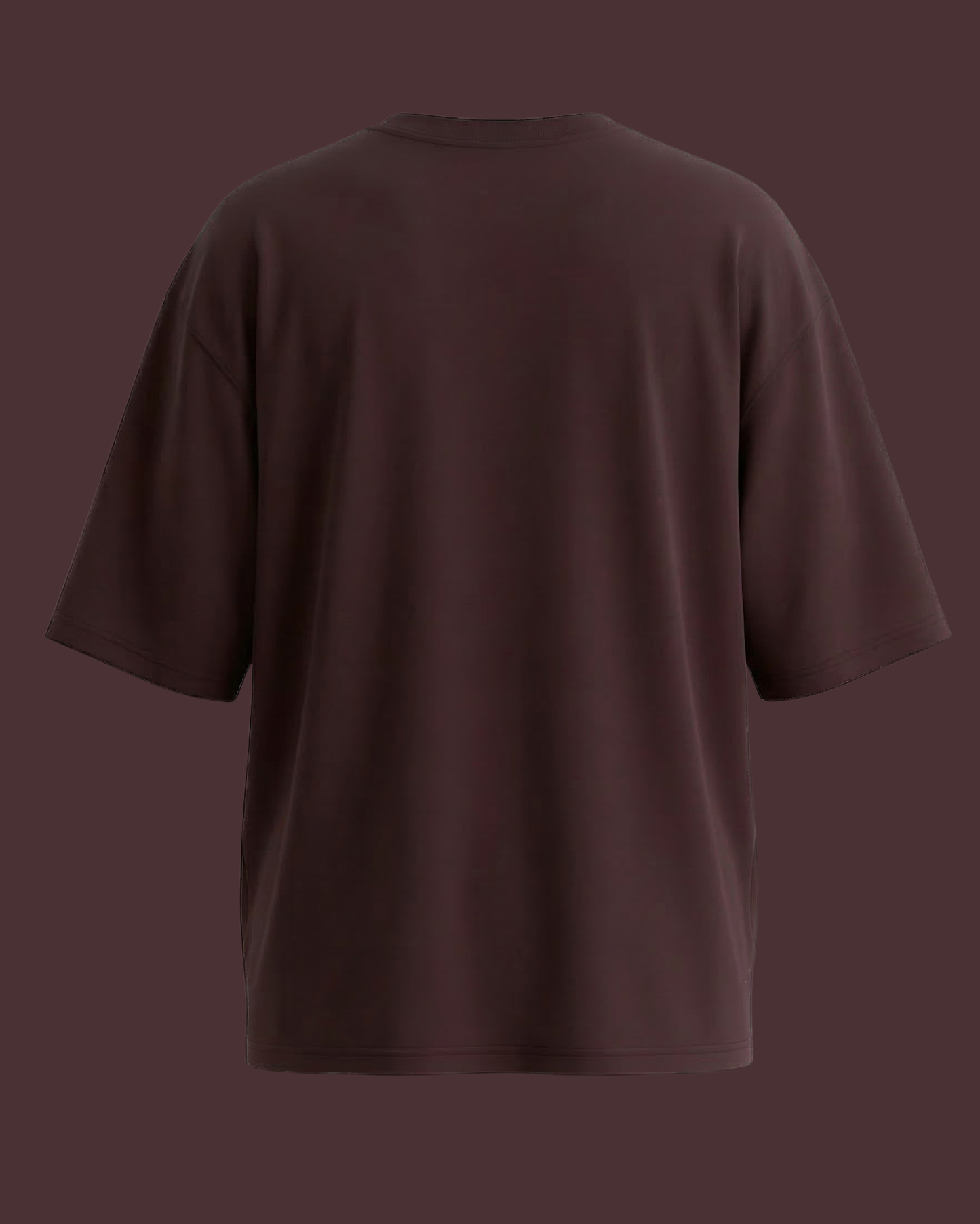 Essential Oversized Tee – Chocolate Brown