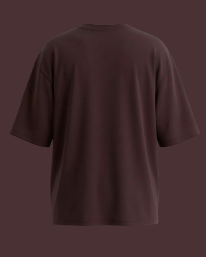 Essential Oversized Tee – Chocolate Brown