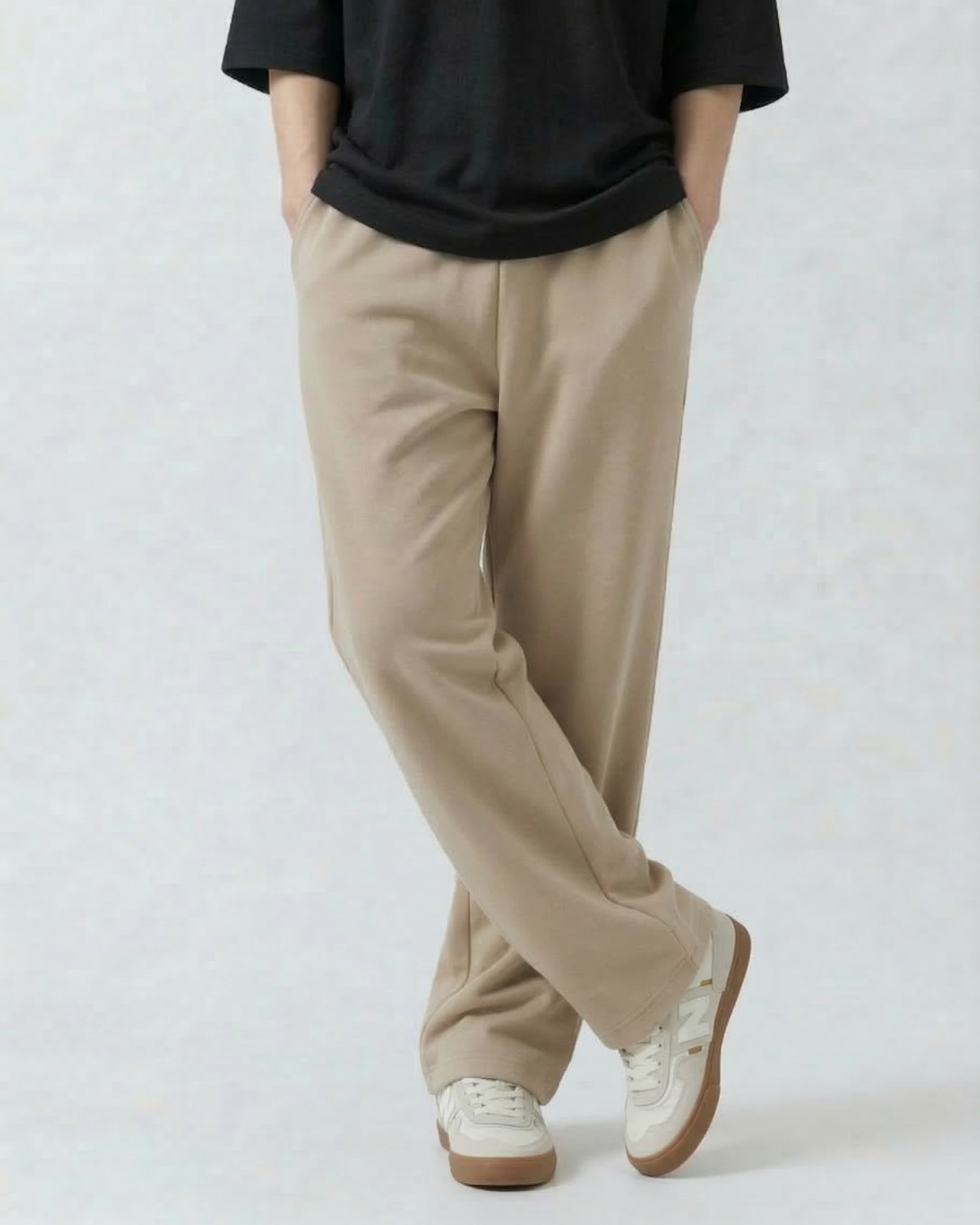 Essential Baggy Trouser – Beige