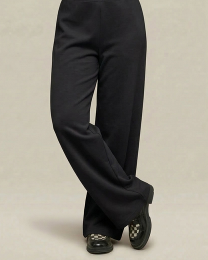 Wide Flow Pant – Black