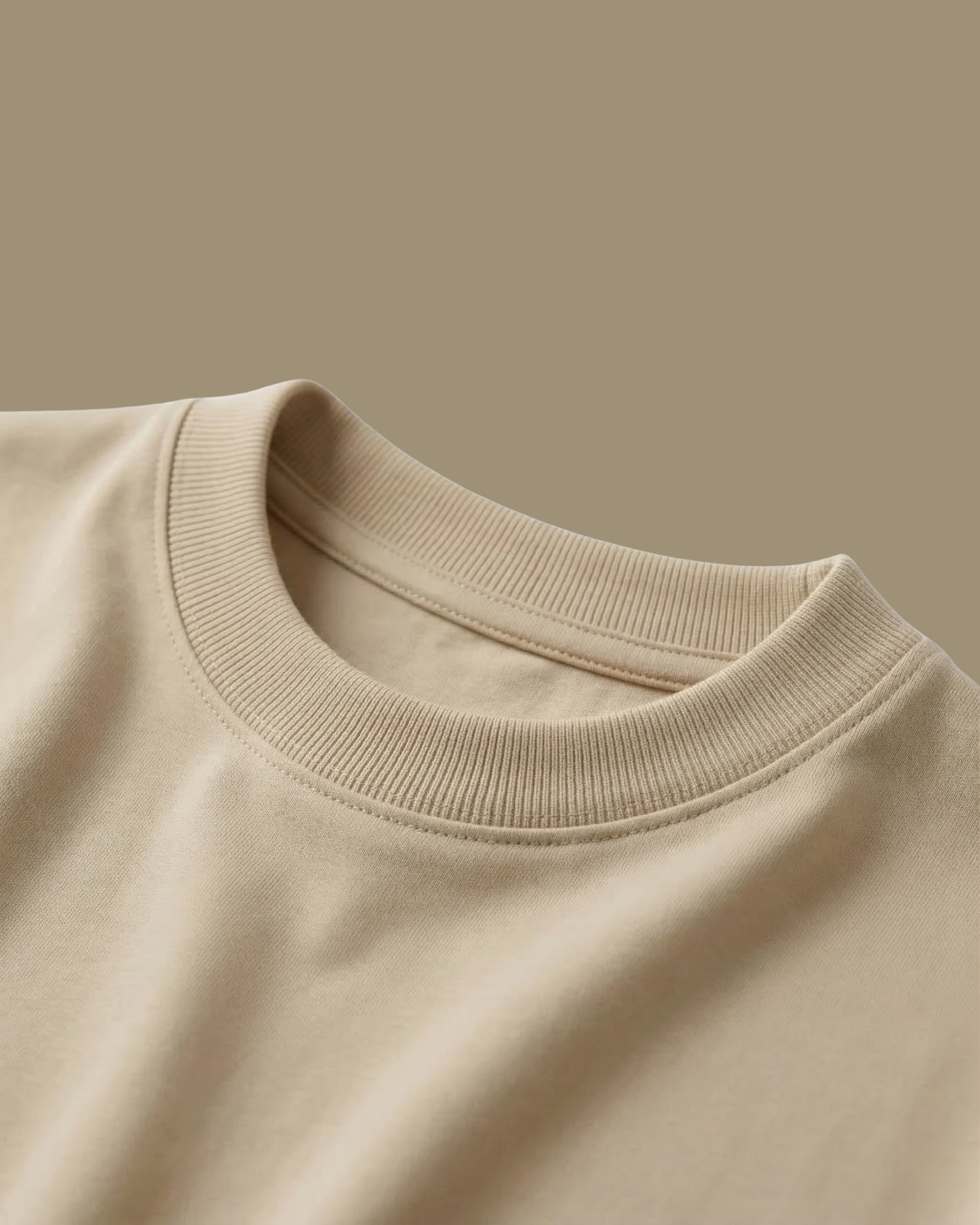 Essential Oversized Tee – Beige