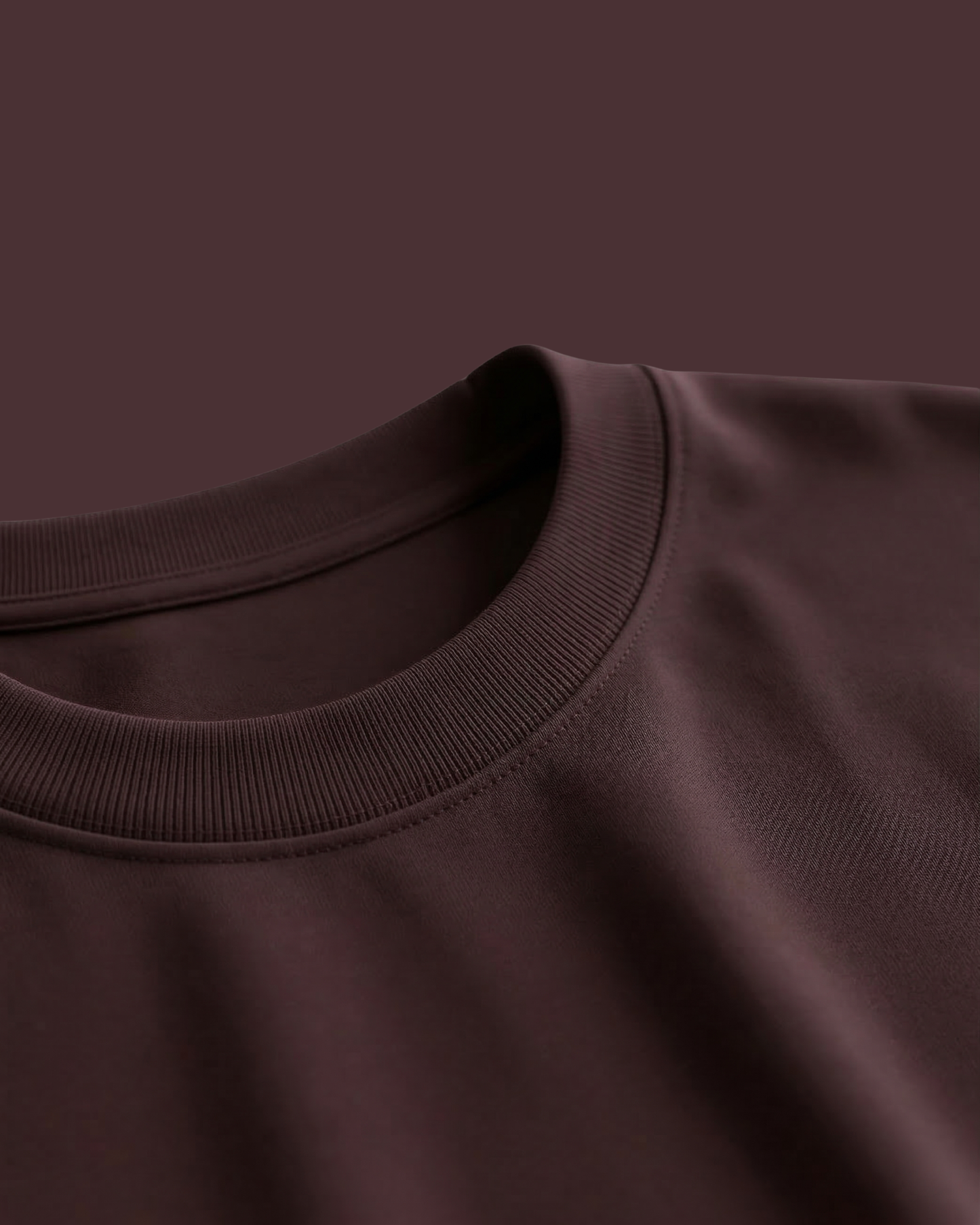 Essential Oversized Tee – Chocolate Brown
