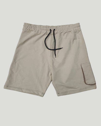 Box Pocket Utility Shorts – Sand