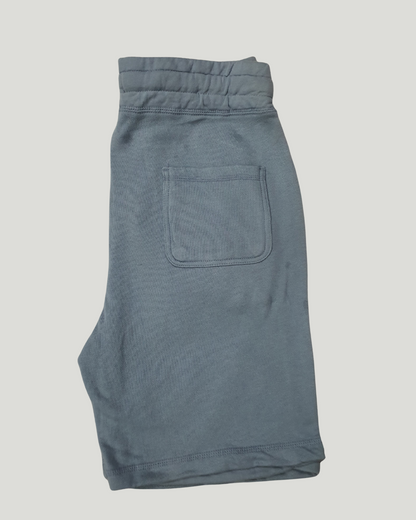Cafe Patch Shorts – Blue