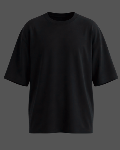 Essential Oversized Tee – Black