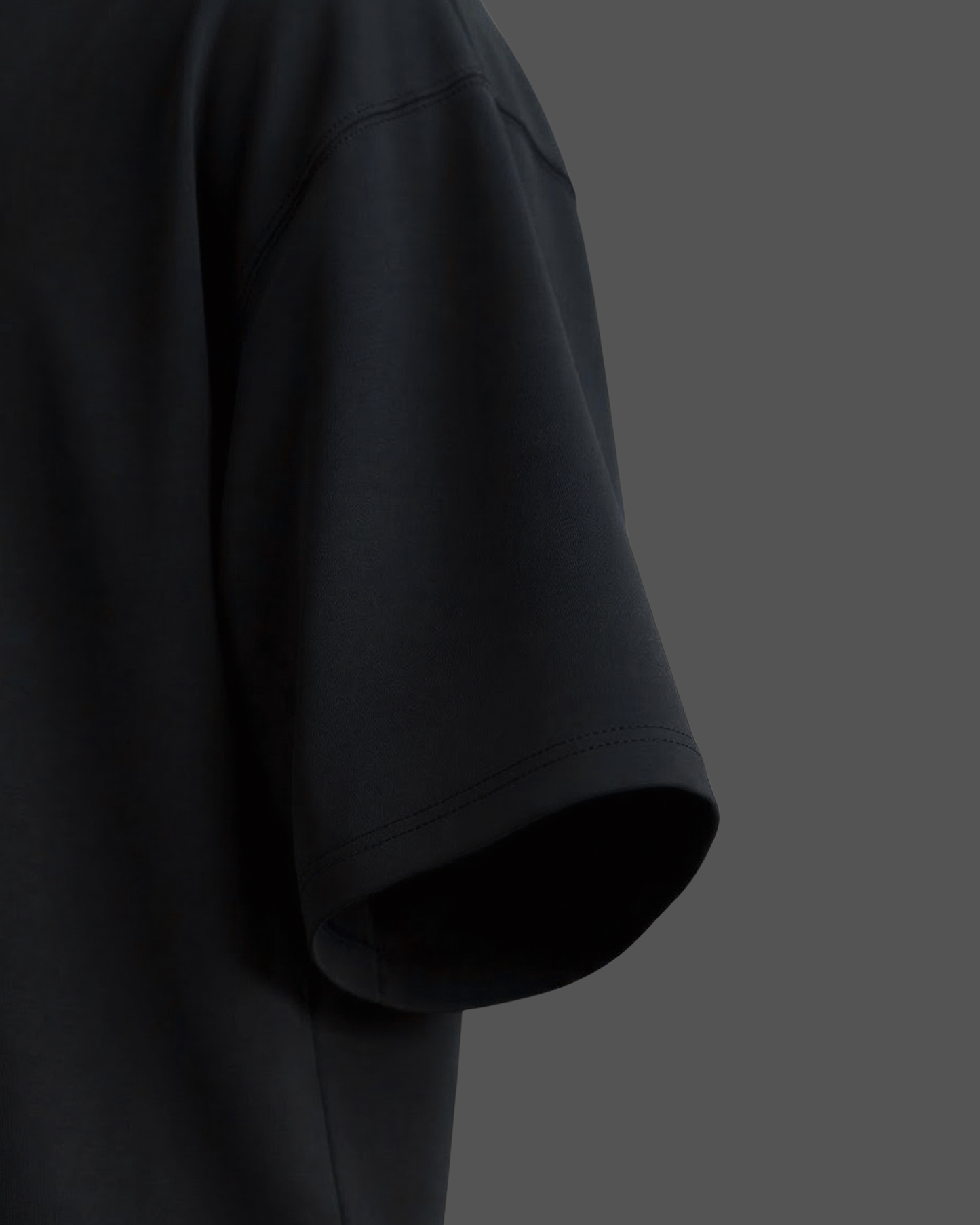 Essential Oversized Tee – Black