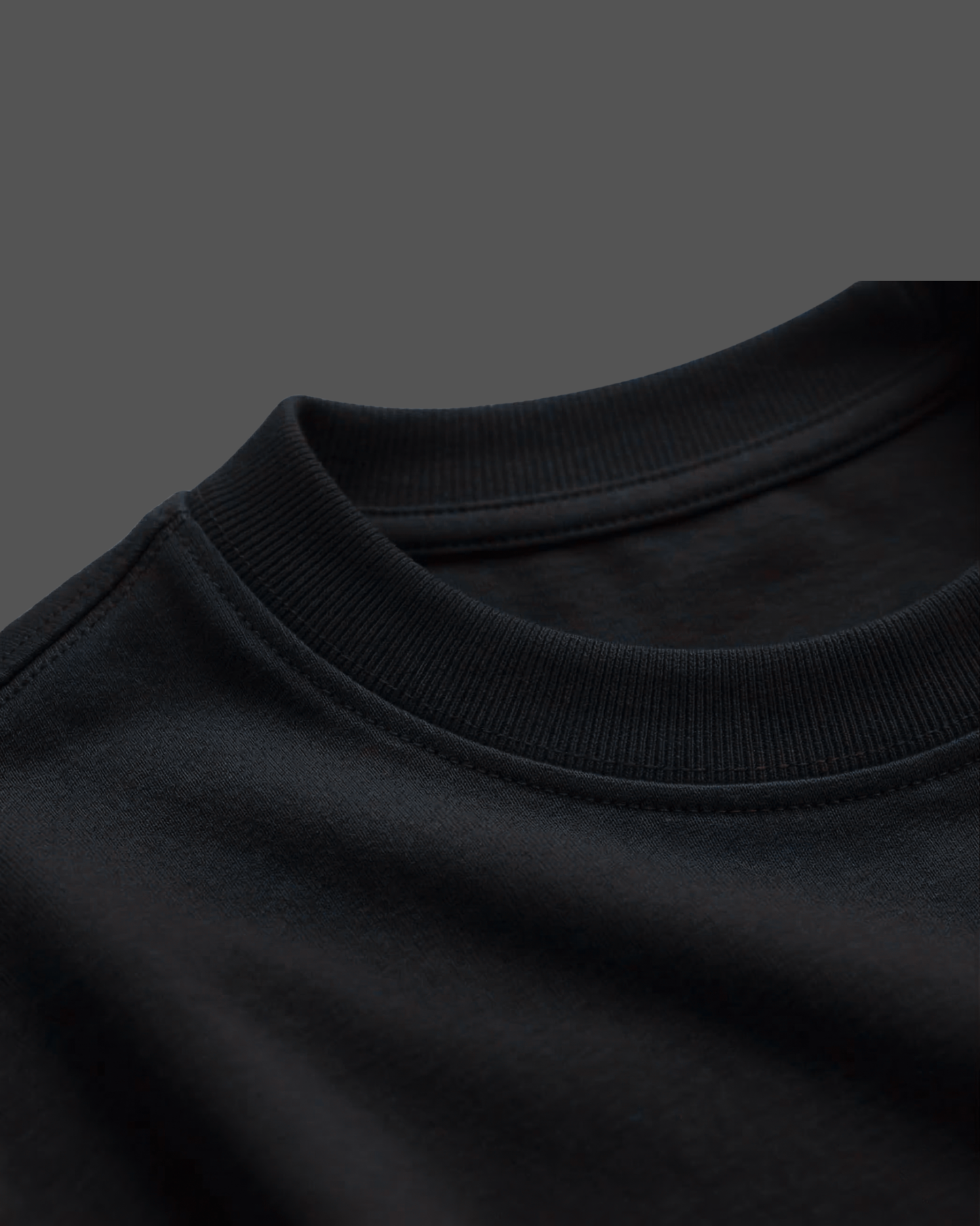 Essential Oversized Tee – Black