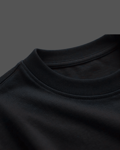 Essential Oversized Tee – Black