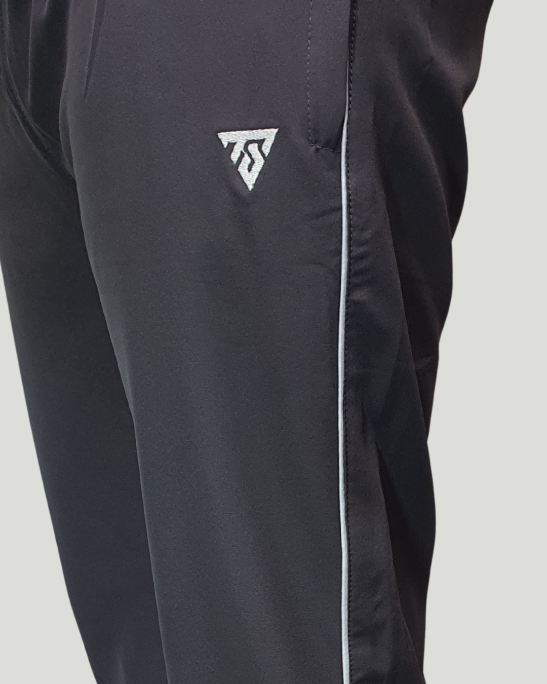 Unisex Straight Fit Piping Trouser – Grey