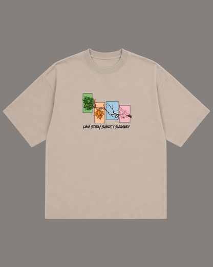 Survivor’s Bloom Oversized Tee
