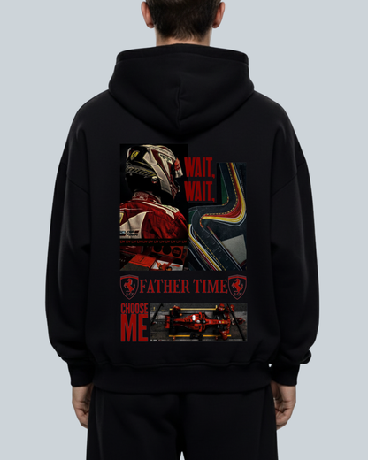 Oversize Hoodie – Rosso Spirit