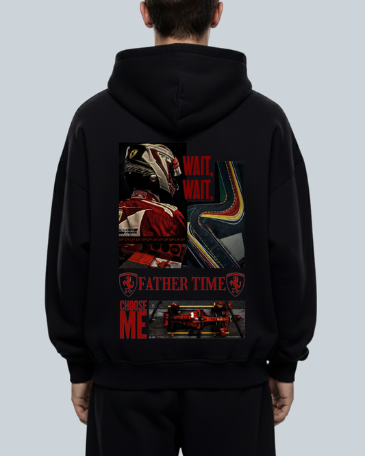 Oversize Hoodie – Rosso Spirit