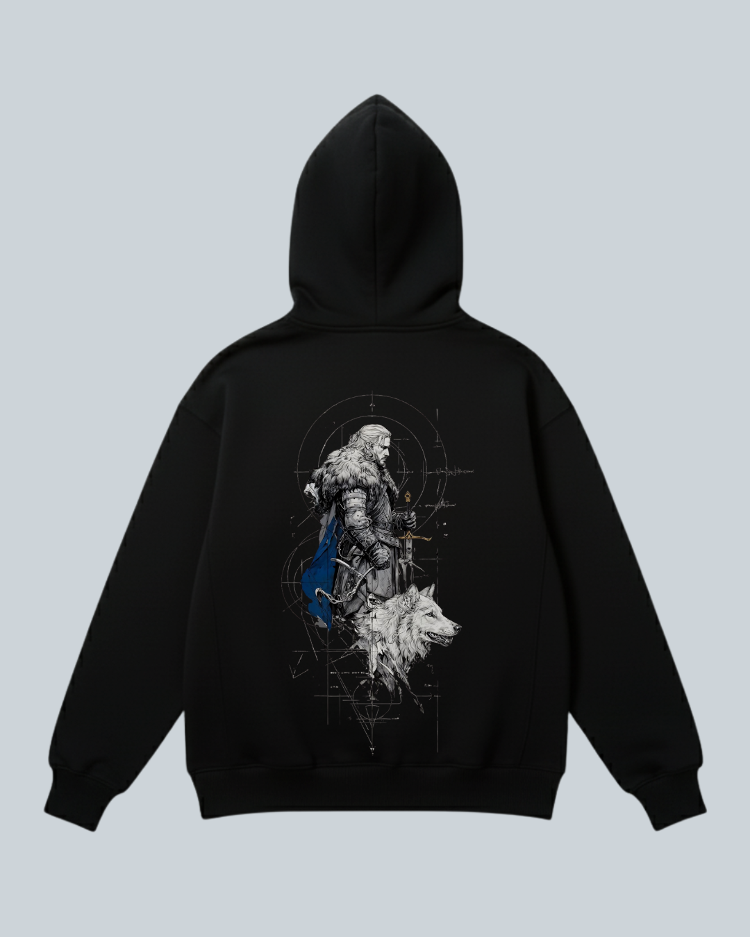 Oversize Hoodie – King in the North