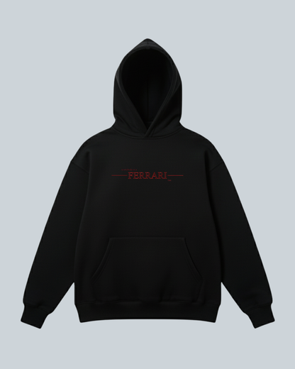 Oversize Hoodie – Rosso Spirit