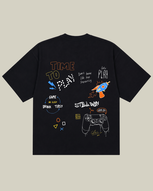 Arcade Chaos Oversized Tee