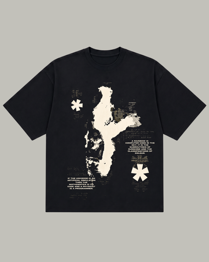 Fragmented Reality Oversized Tee