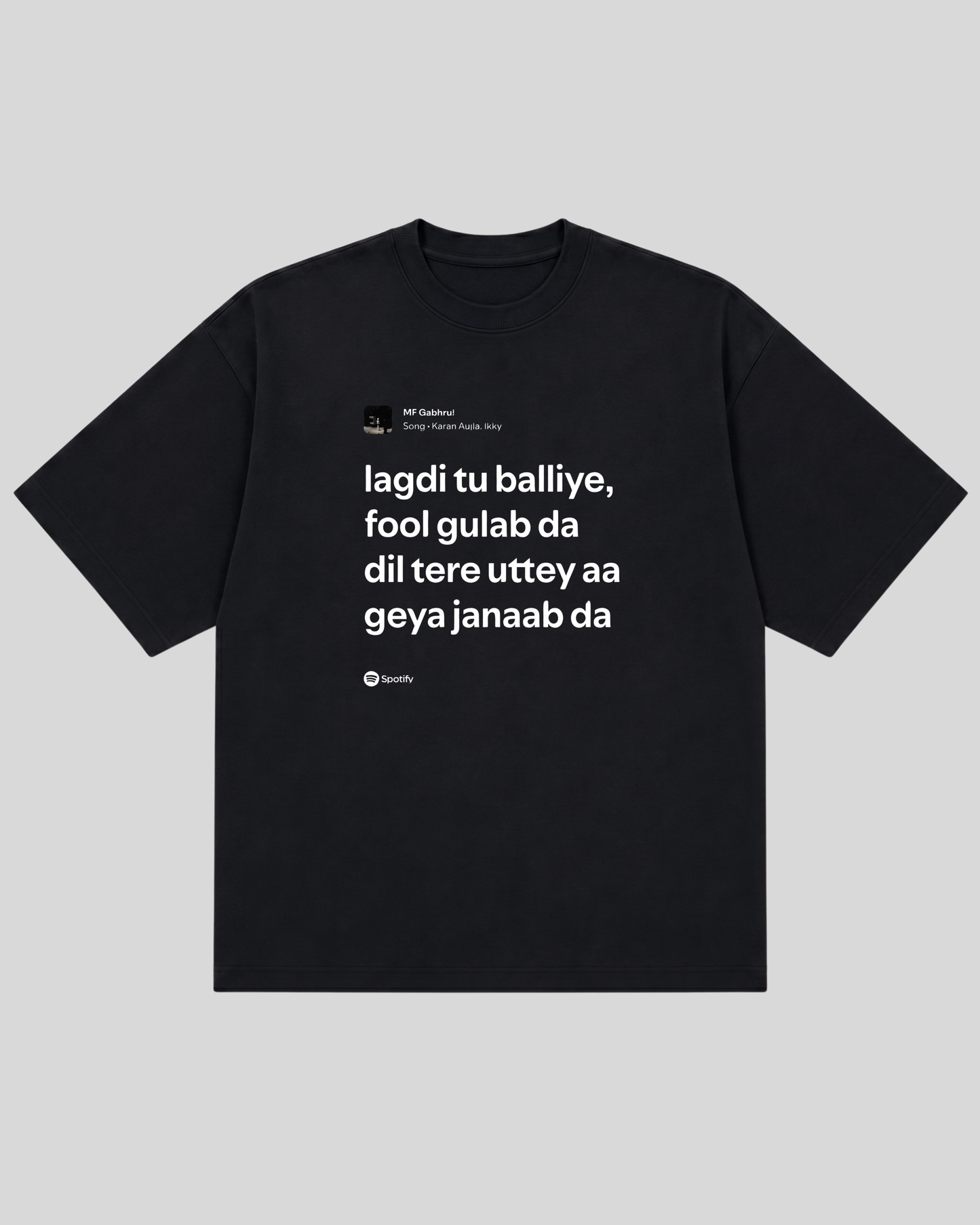 Aujla Paglu Oversized Tee