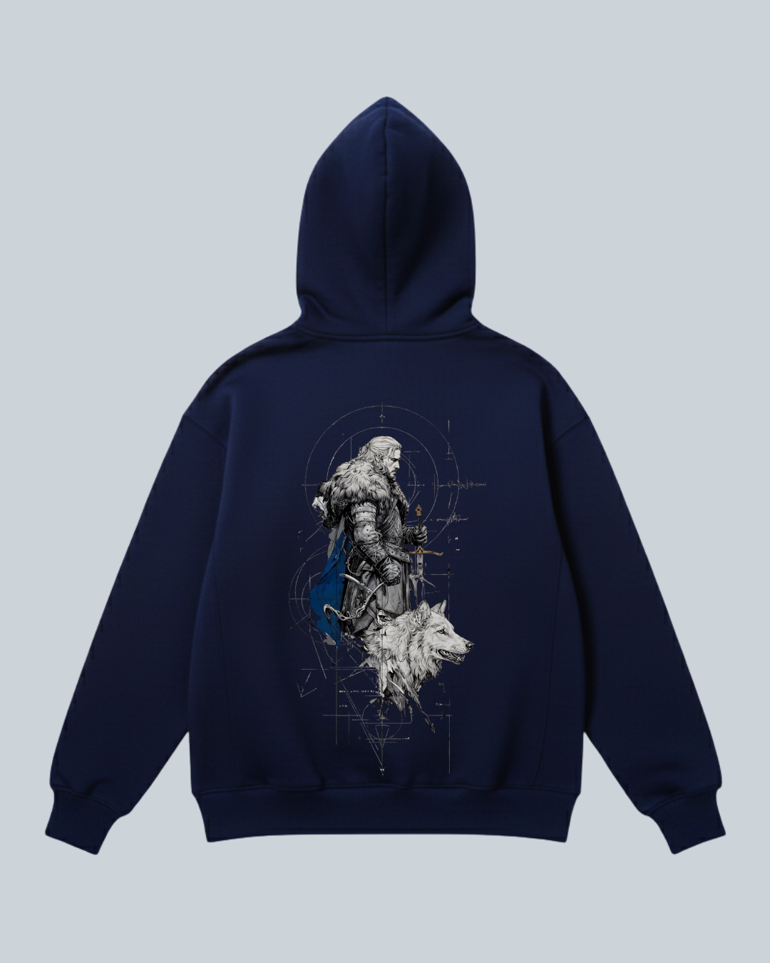 Oversize Hoodie – King in the North