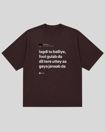 Aujla Paglu Oversized Tee