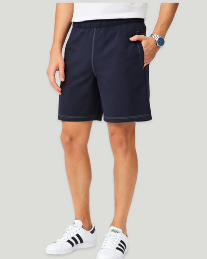 Core Stitch Shorts – Dark Blue