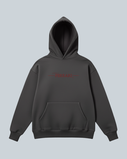 Oversize Hoodie – Rosso Spirit