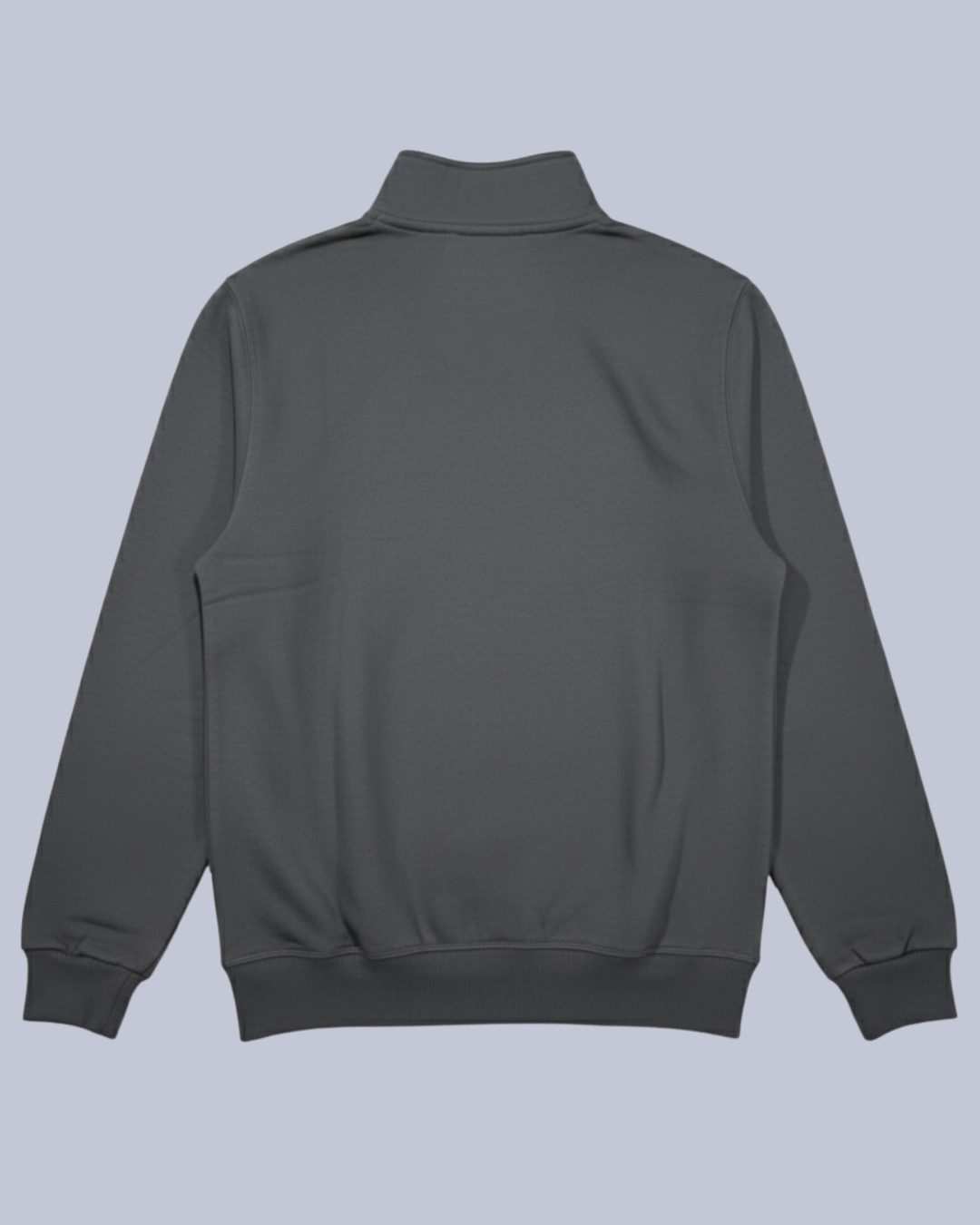 Quarter-Zip Mockneck – Charcoal Grey