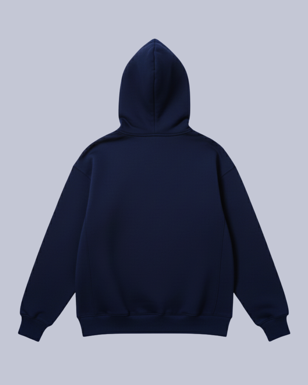 Oversize Basic Hoodie – Midnight Navy