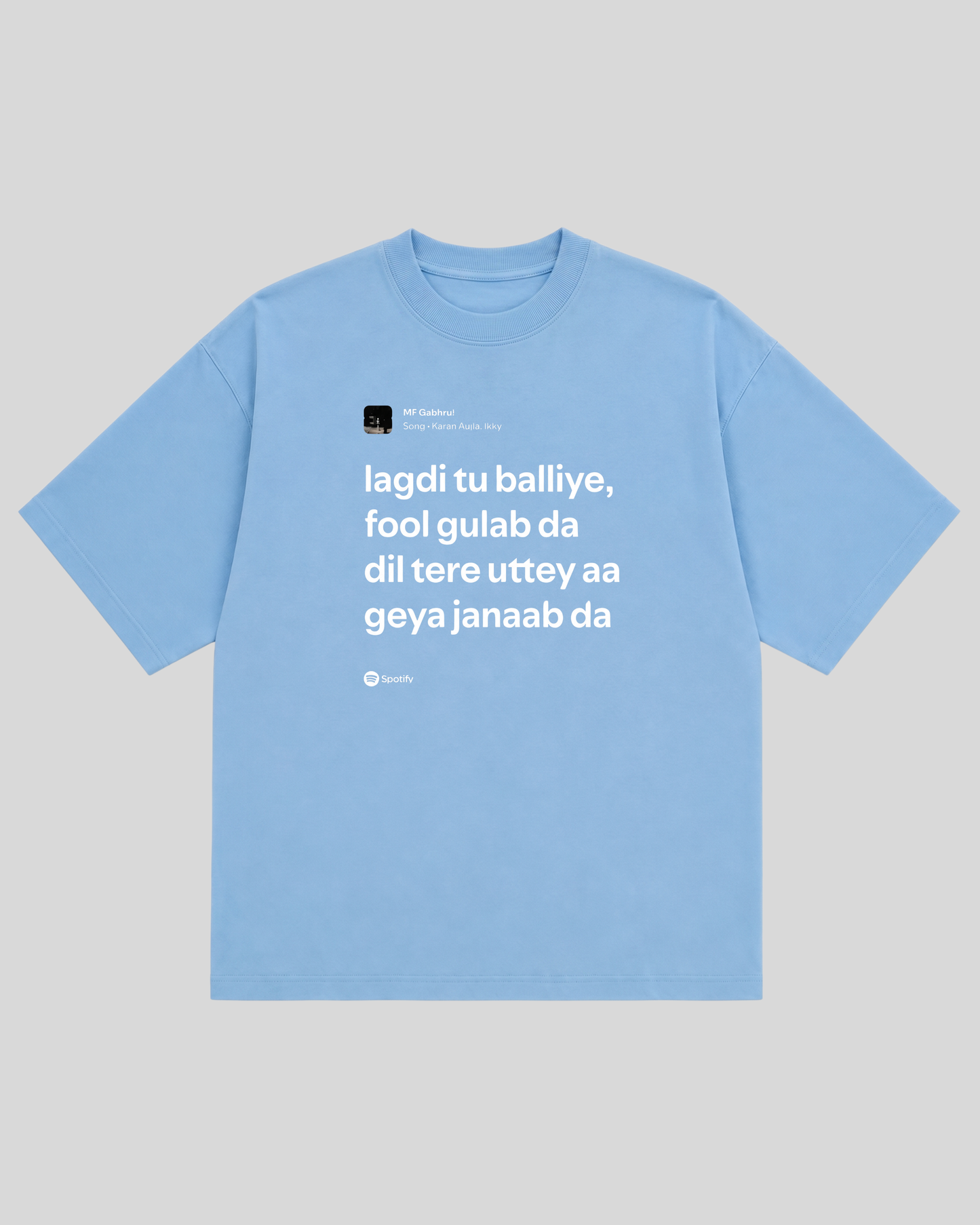 Aujla Paglu Oversized Tee