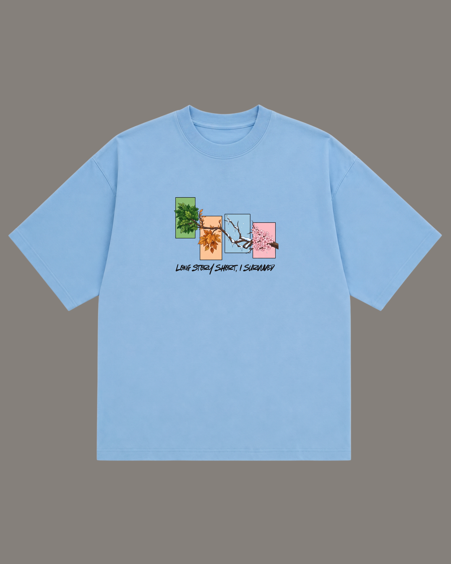 Survivor’s Bloom Oversized Tee