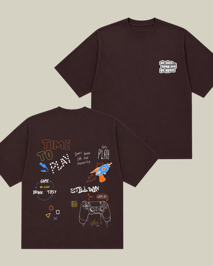 Arcade Chaos Oversized Tee