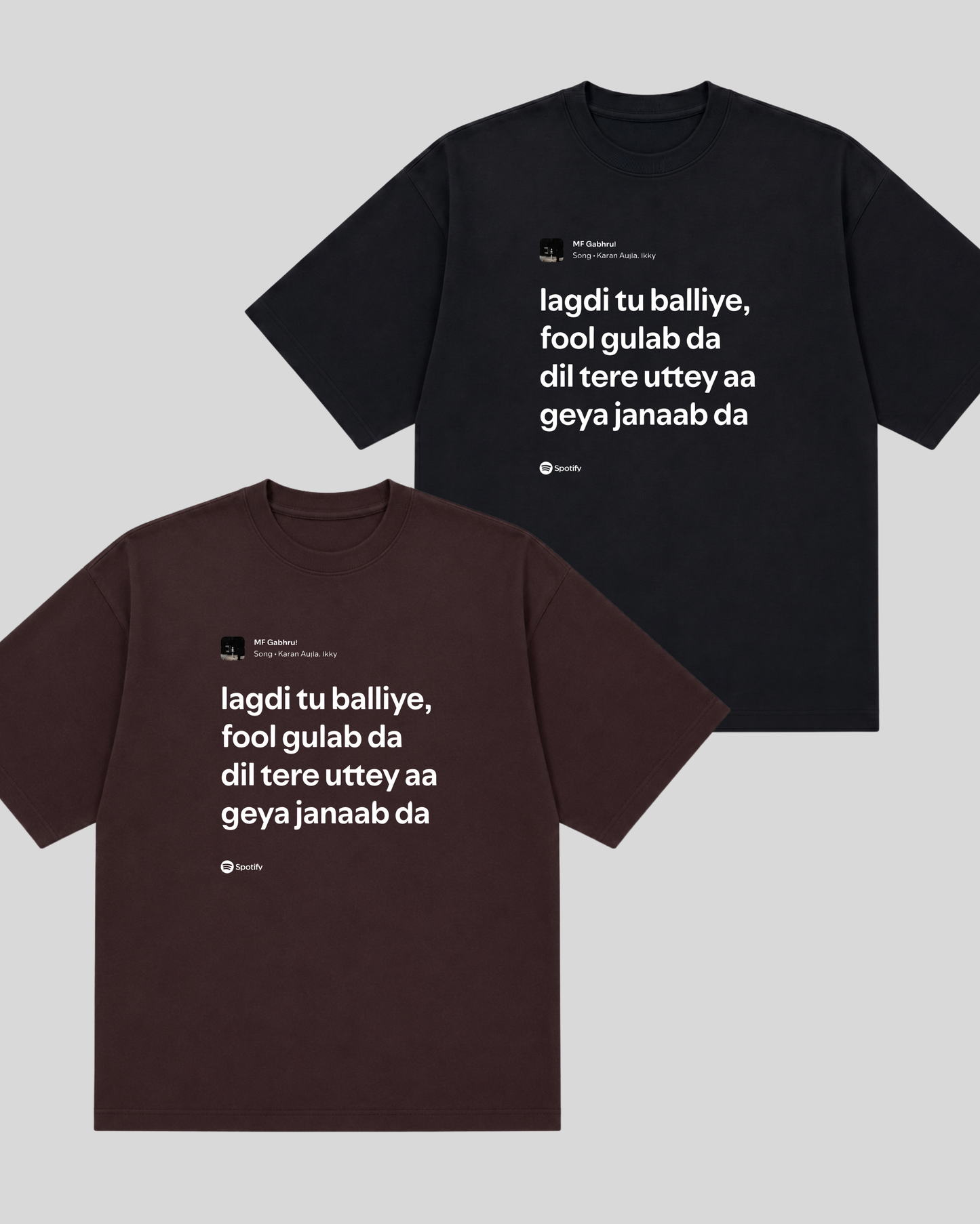 Aujla Paglu Oversized Tee