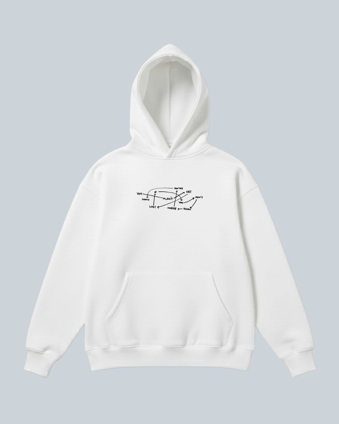 Oversize Hoodie – Lost Path