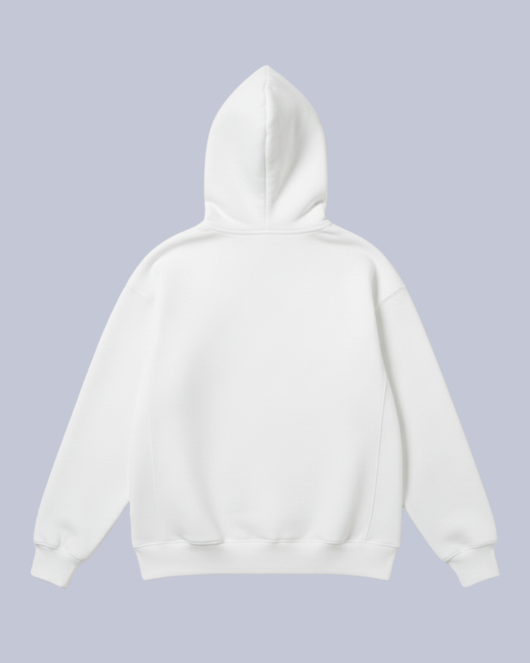 Oversize Basic Hoodie – Off White